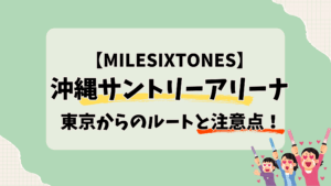 沖縄サントリーアリーナ【東京から】交通手段は？注意点や格安で行くコツ紹介