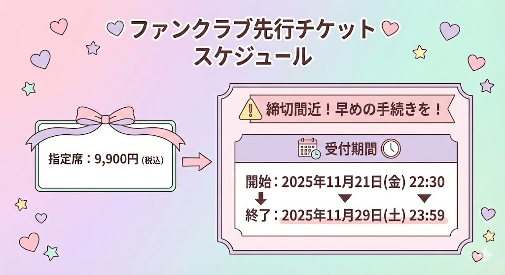 TAGRIGHT showcase -REVEAL as 1 ファンクラブ先行チケット情報